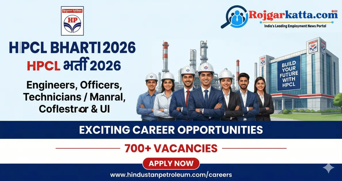 HPCL Bharti 2026: Hindustan Petroleum Recruitment for 700+ Posts