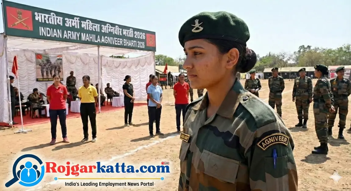 Indian Army Women Agniveer Bharti 2026: भारतीय सैन्य महिला अग्निवीर भरती 2026