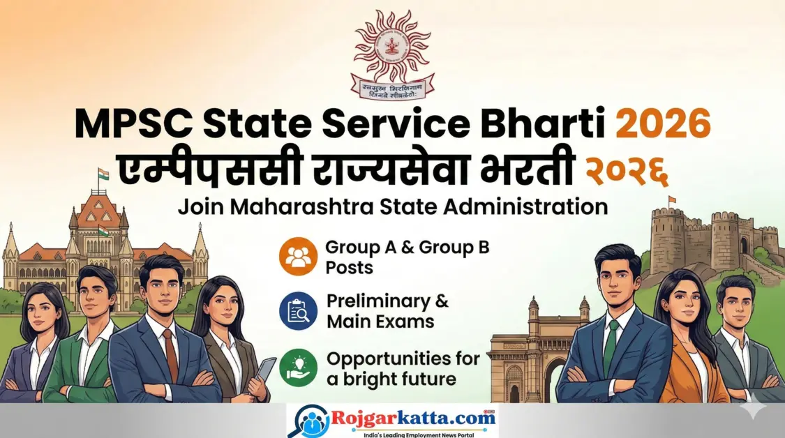 MPSC State Service Bharti 2026: MPSC मार्फत महाराष्ट्र राज्य सेवा मुख्य परीक्षा 2025 – 139 पदांसाठी भरती